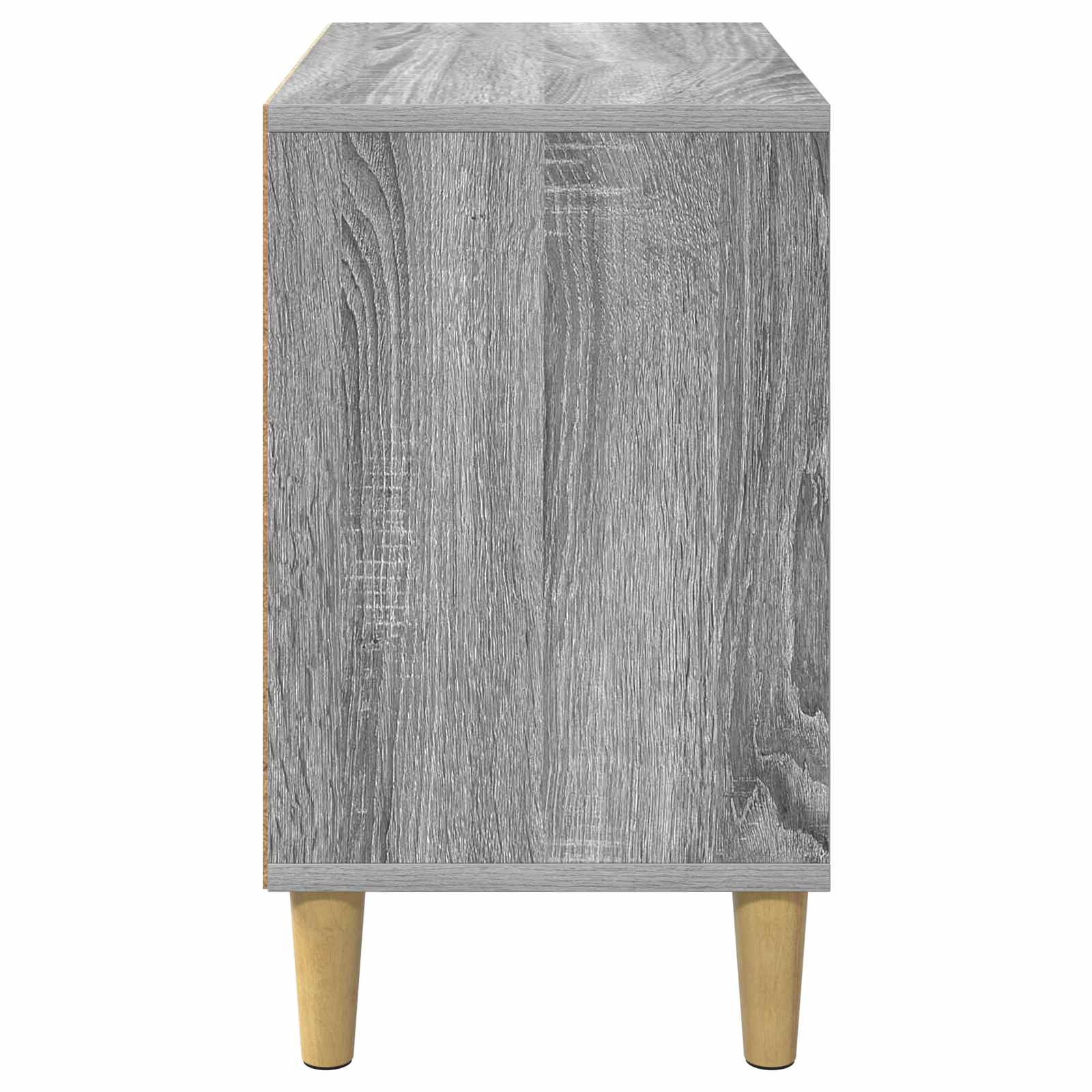 Kattenhuis 51 X 30 X 52 Cm Bewerkt Hout Grijs sonoma
