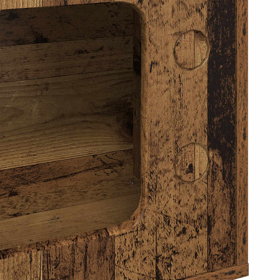 Kattenhuis Oudhout 51 X 30 X 52 Cm Bewerkt Hout Oud hout
