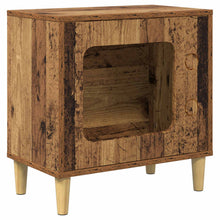 Kattenhuis Oudhout 51 X 30 X 52 Cm Bewerkt Hout Oud hout