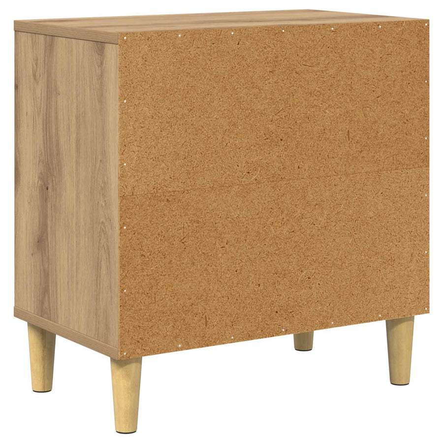 Kattenhuis Ambachtelijk Eiken 51 X 30 X 52 Cm Bewerkt Hout artisanaal eikenkleurig