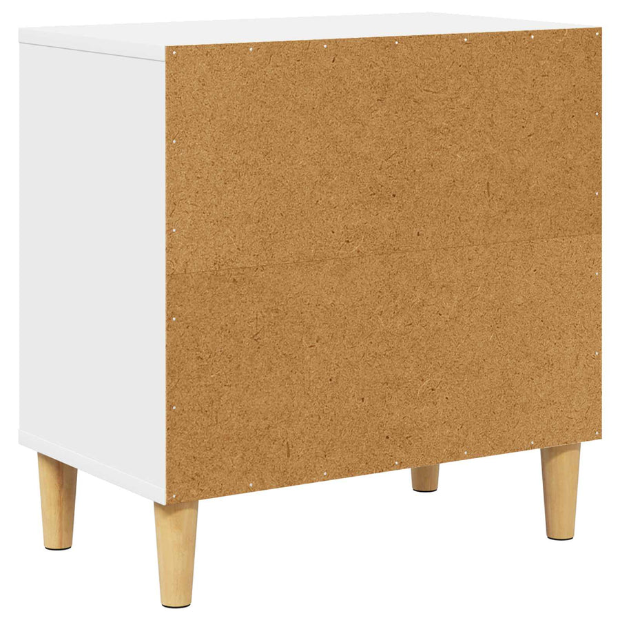 Kattenhuis 51 X 30 X 52 Cm Bewerkt Hout Wit