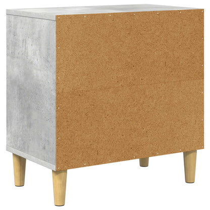 Kattenhuis Beton 51 X 30 X 52 Cm Bewerkt Hout Betongrijs