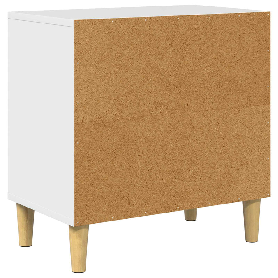 Kattenhuis Glanzend Wit 51 X 30 X 52 Cm Bewerkt Hout Hoogglans wit