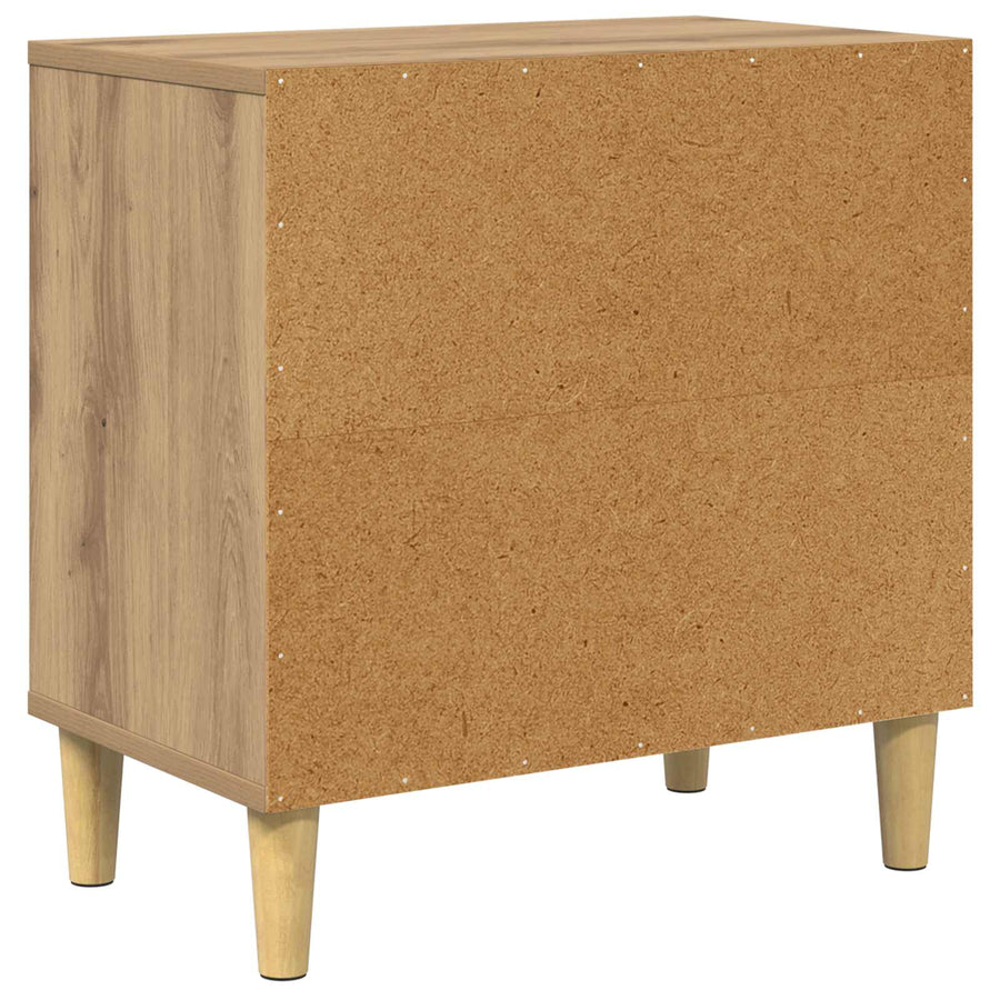 Kattenhuis Ambachtelijk Eiken 51 X 30 X 52 Cm Bewerkt Hout artisanaal eikenkleurig