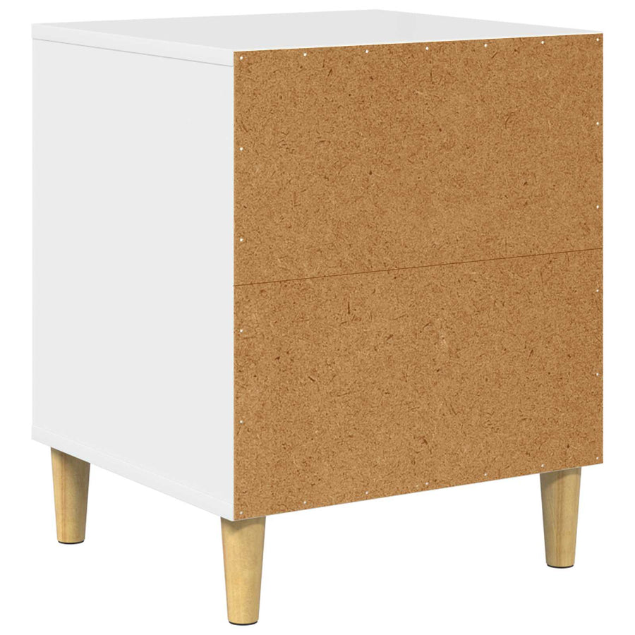 Kattenhuis Glanzend Wit 42,5 X 40 X 52,5 Cm Bewerkt Hout Hoogglans wit