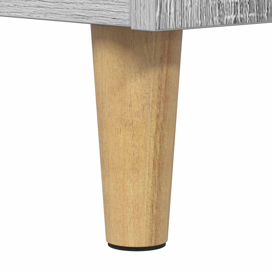 Kattenhuis 42,5 X 40 X 52,5 Cm Bewerkt Hout Grijs sonoma