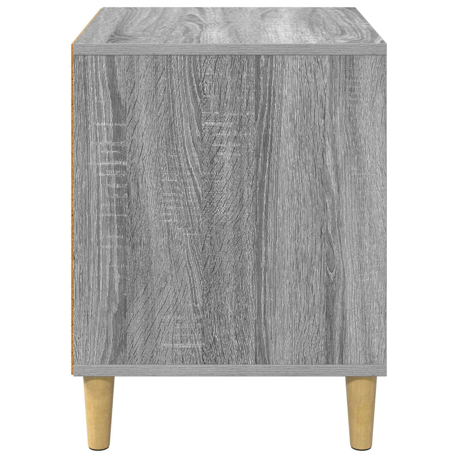Kattenhuis 42,5 X 40 X 52,5 Cm Bewerkt Hout Grijs sonoma