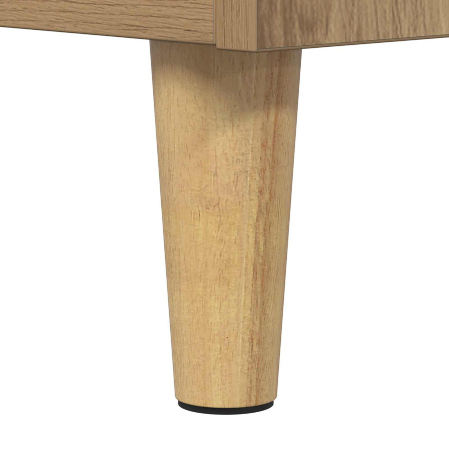 Kattenhuis Ambachtelijk eiken 42,5 x 40 x 53 cm Bewerkt hout