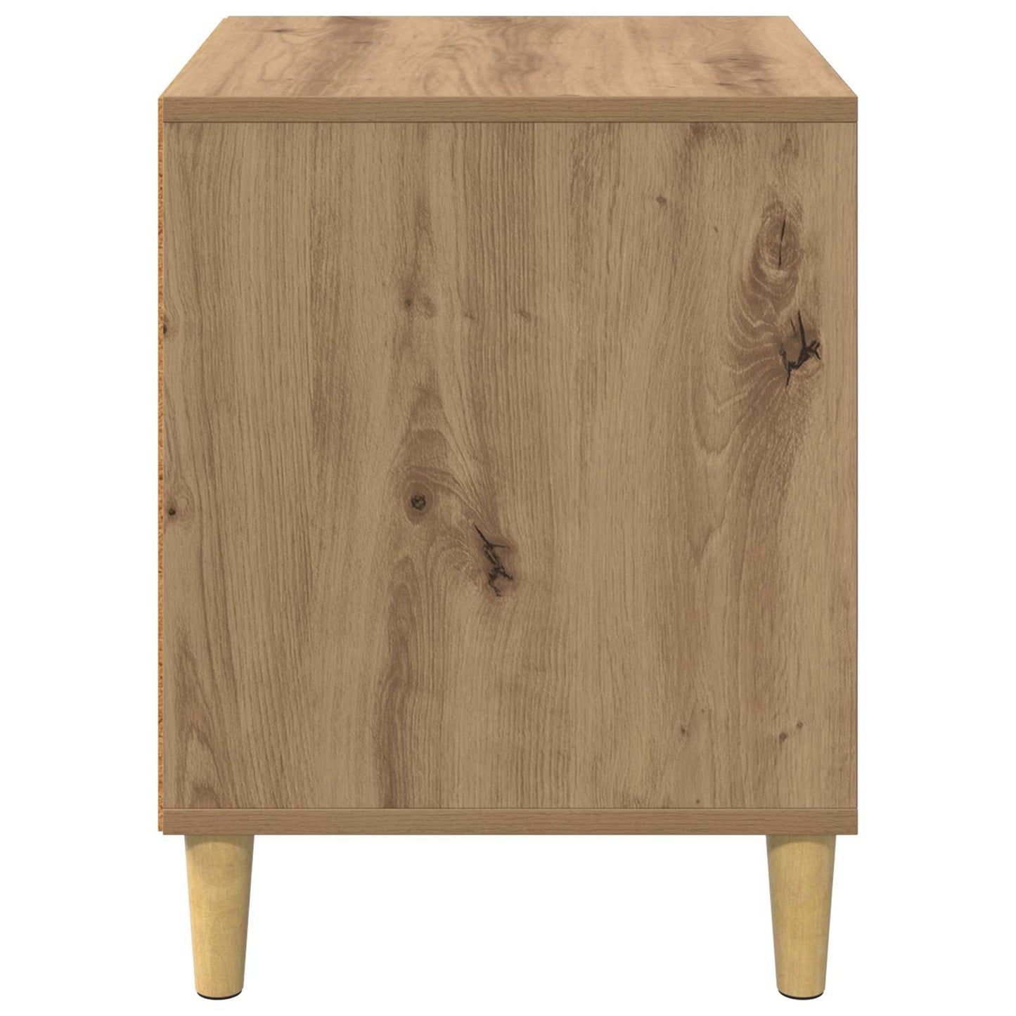 Kattenhuis Ambachtelijk eiken 42,5 x 40 x 53 cm Bewerkt hout