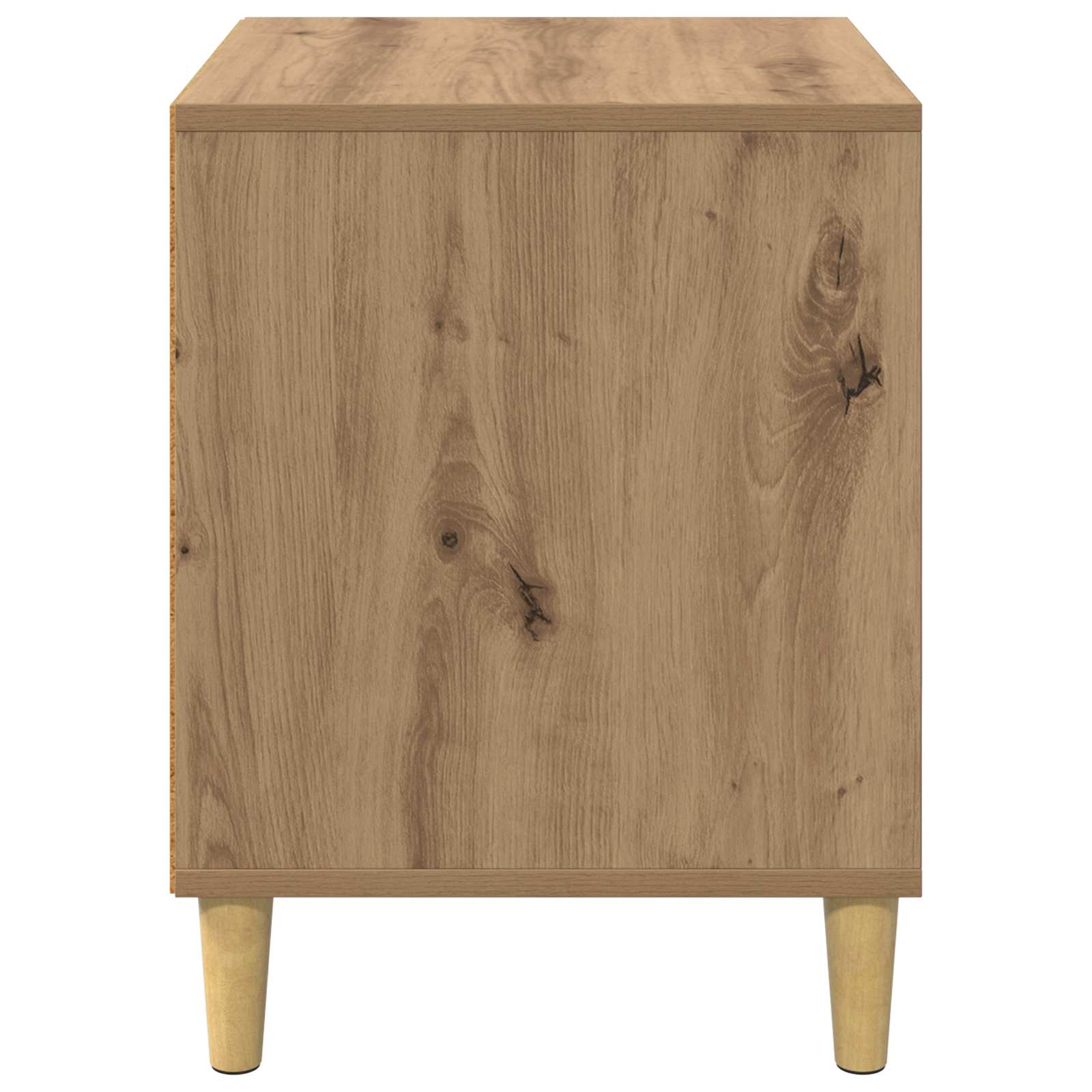 Kattenhuis Ambachtelijk eiken 42,5 x 40 x 53 cm Bewerkt hout