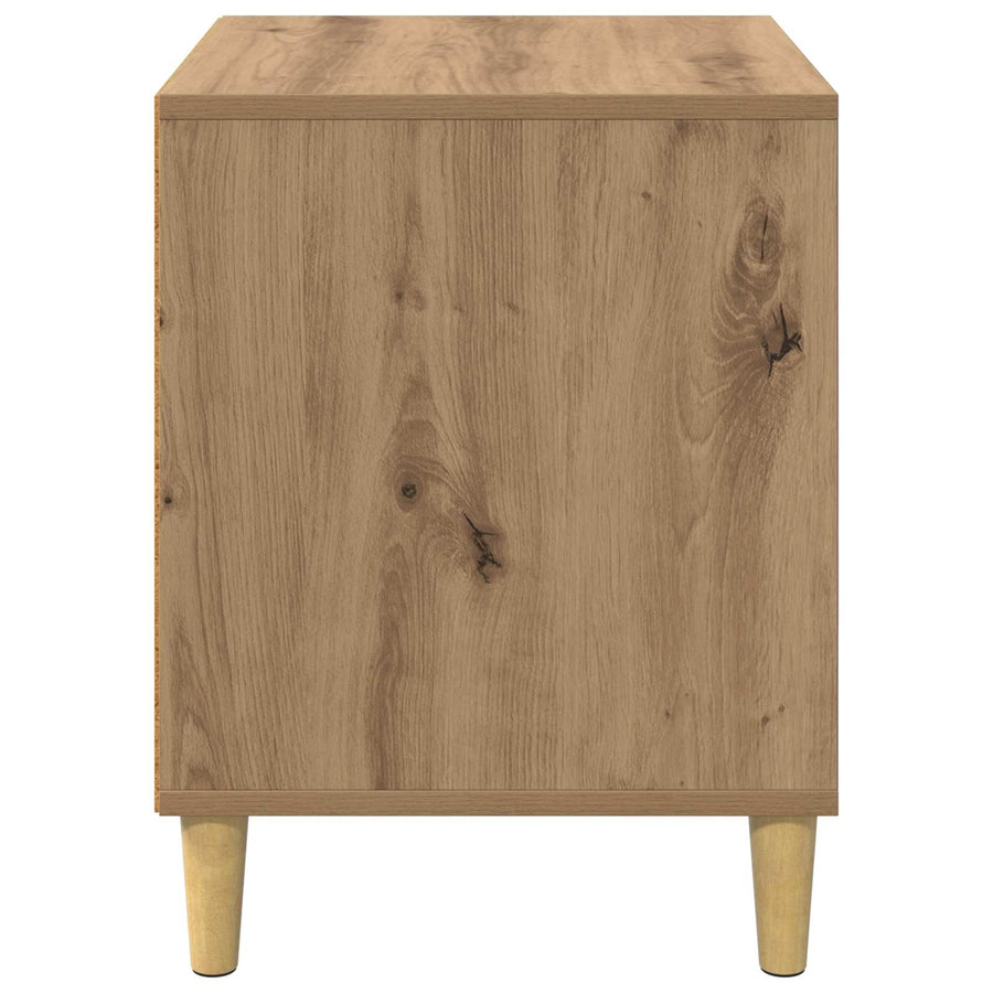 Kattenhuis Ambachtelijk eiken 42,5 x 40 x 53 cm Bewerkt hout