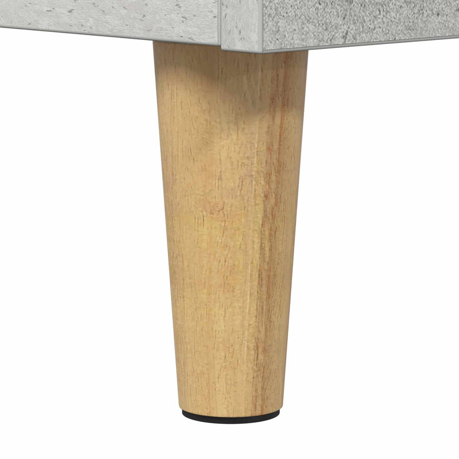 Kattenhuis Beton 72 X 42,5 X 70 Cm Bewerkt Hout Betongrijs