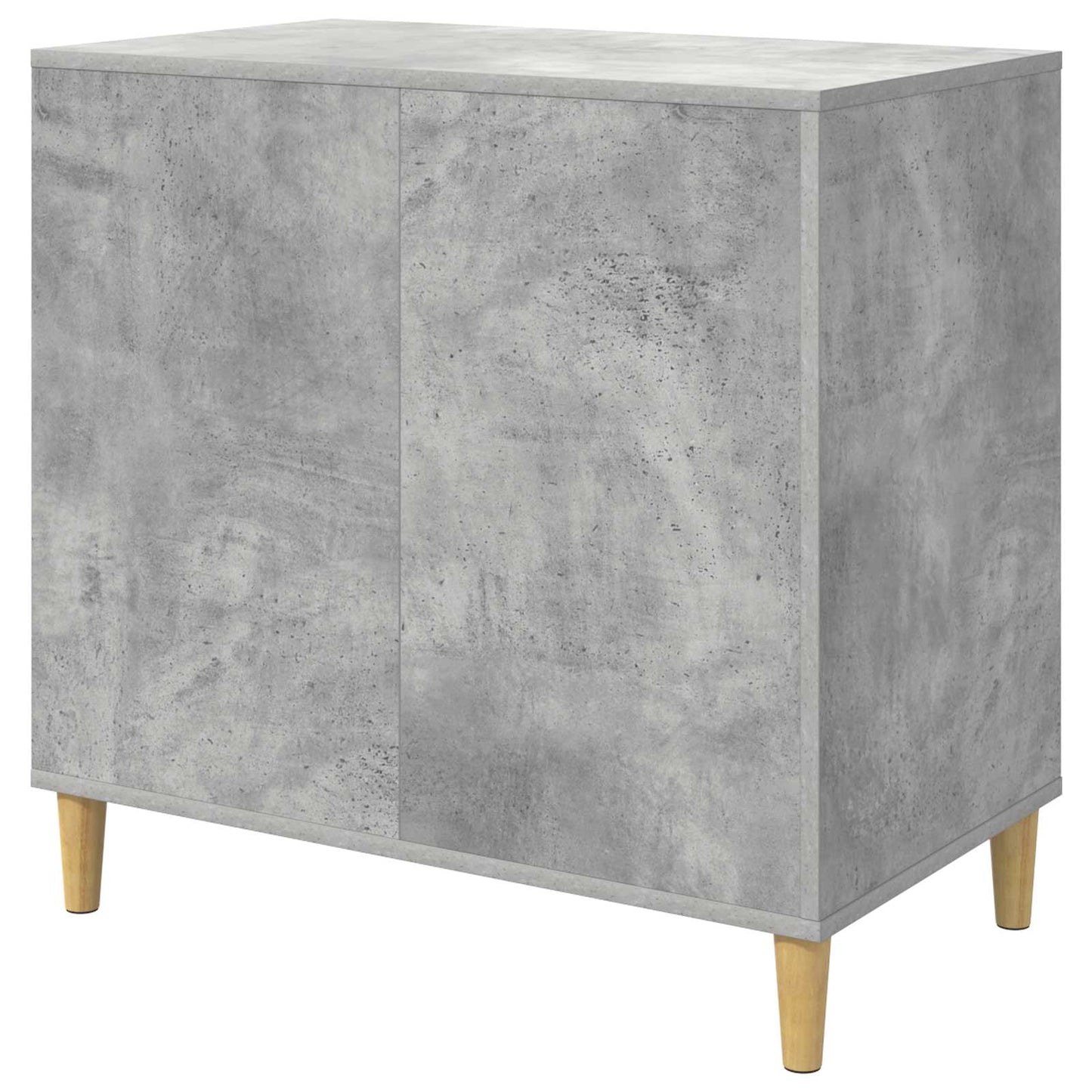 Kattenhuis Beton 72 X 42,5 X 70 Cm Bewerkt Hout Betongrijs