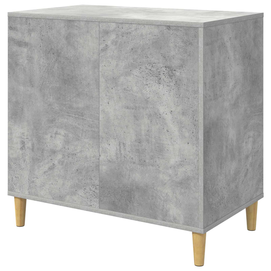 Kattenhuis Beton 72 X 42,5 X 70 Cm Bewerkt Hout Betongrijs