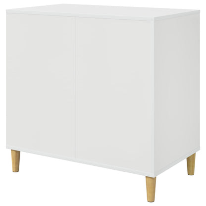 Kattenhuis Glanzend Wit 72 X 42,5 X 70 Cm Bewerkt Hout Hoogglans wit