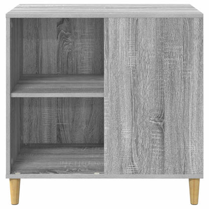 Kattenhuis 72 X 42,5 X 70 Cm Bewerkt Hout Grijs sonoma