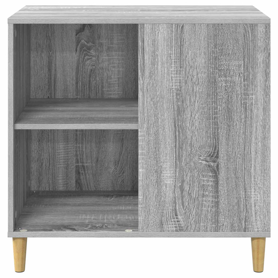 Kattenhuis 72 X 42,5 X 70 Cm Bewerkt Hout Grijs sonoma