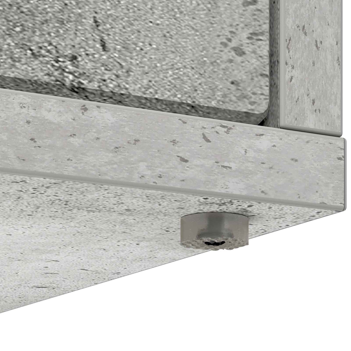 Kattenhuis Beton 42,5 x 40 x 53,5 cm Bewerkt hout