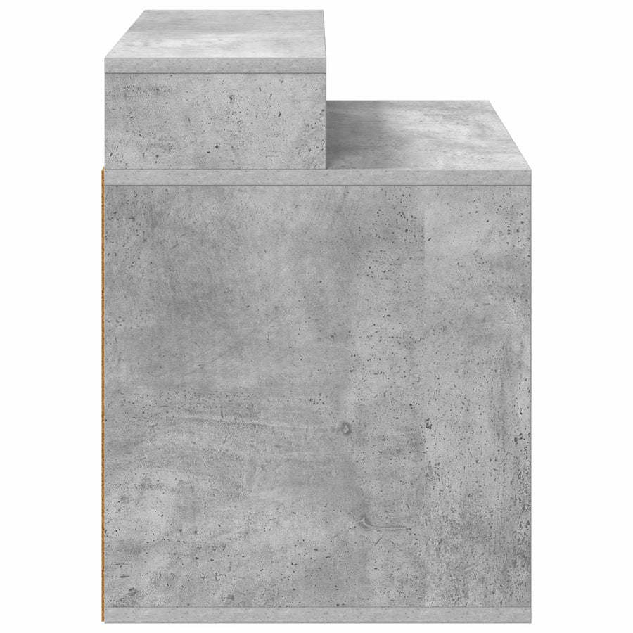 Kattenhuis Beton 42,5 x 40 x 53,5 cm Bewerkt hout