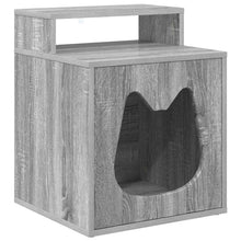 Kattenhuis Grijs Sonoma 42,5 x 40 x 53,5 cm Bewerkt hout