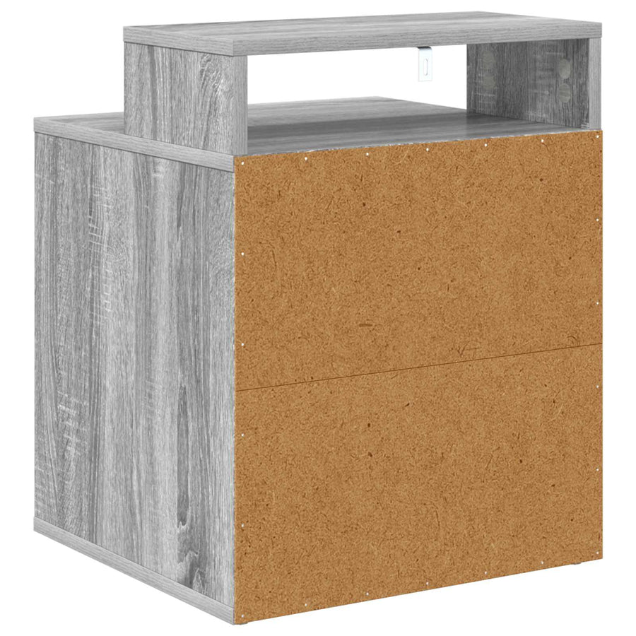 Kattenhuis Grijs Sonoma 42,5 x 40 x 53,5 cm Bewerkt hout