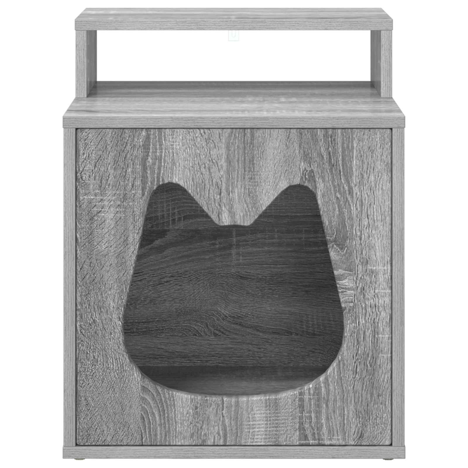 Kattenhuis Grijs Sonoma 42,5 x 40 x 53,5 cm Bewerkt hout