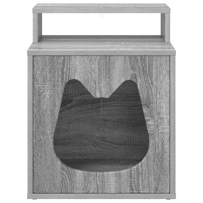 Kattenhuis Grijs Sonoma 42,5 x 40 x 53,5 cm Bewerkt hout