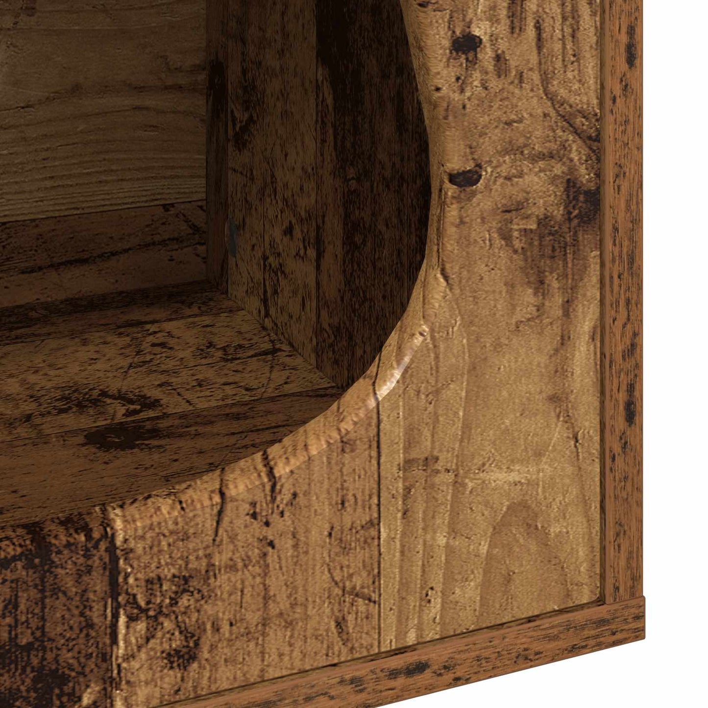 Kattenhuis Oudhout 42,5 x 40 x 53,5 cm Bewerkt hout