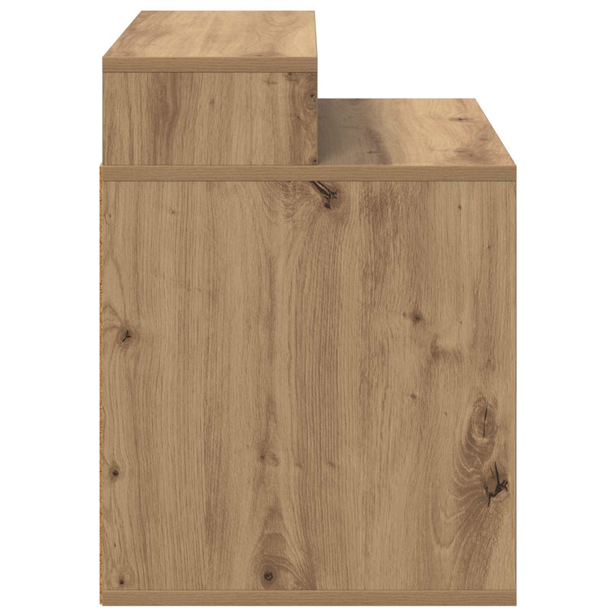 Kattenhuis Ambachtelijk eiken 42,5 x 40 x 53,5 cm Bewerkt hout