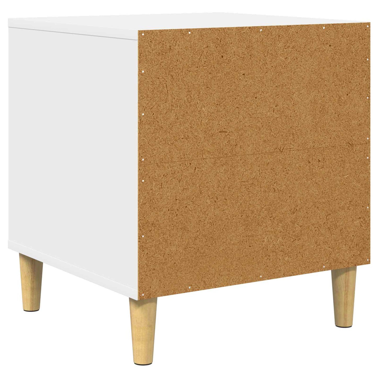 Hondenhuis 44 X 42 X 49 Cm Bewerkt Hout Wit