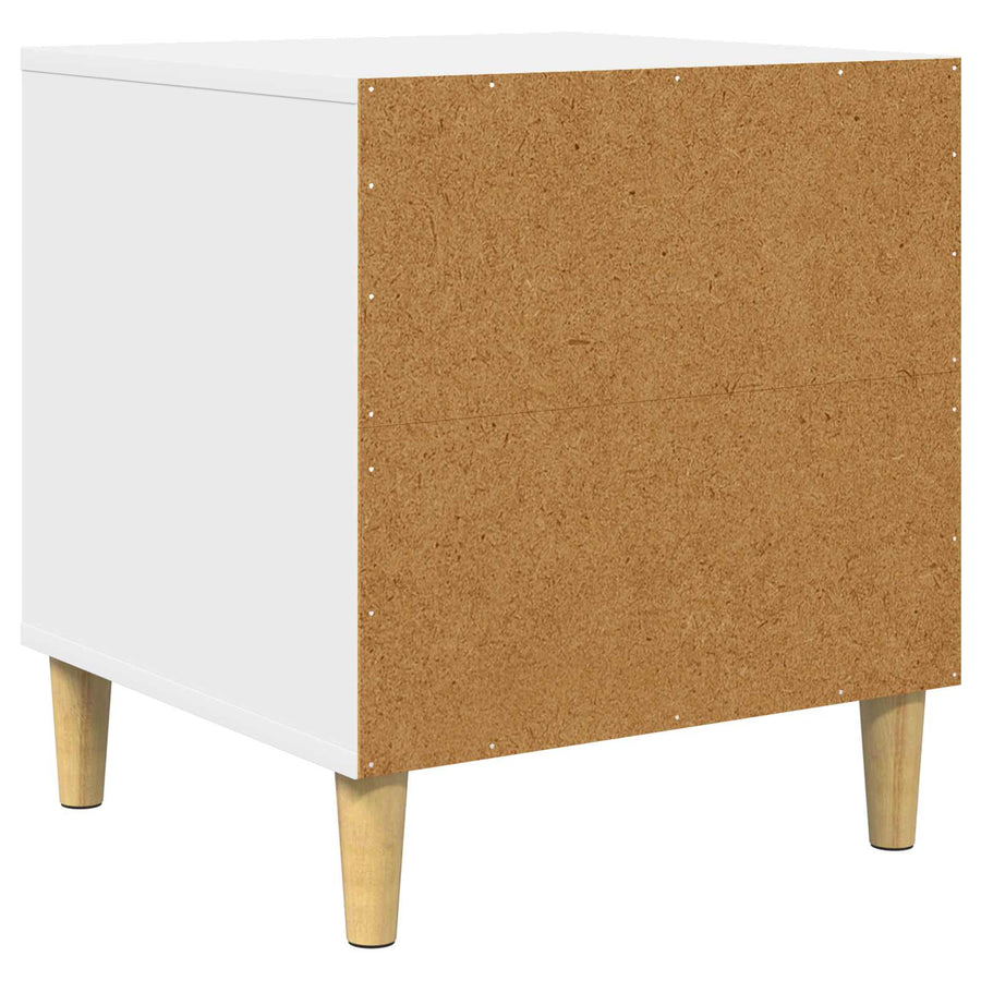 Hondenhuis 44 X 42 X 49 Cm Bewerkt Hout Wit
