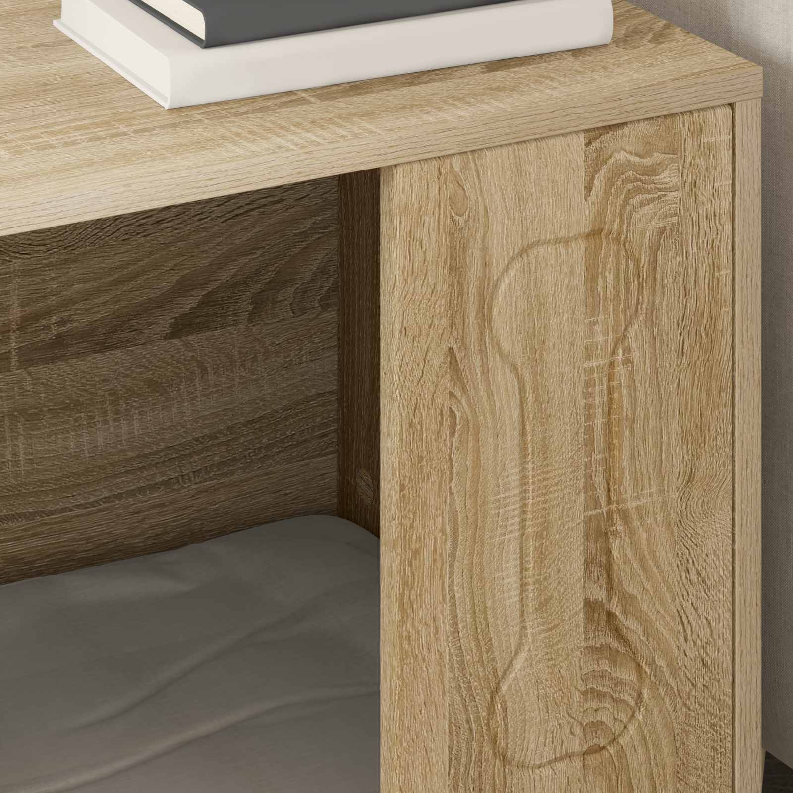Hondenhuis Sonoma 44 X 42 X 49 Cm Bewerkt Hout Sonoma eiken