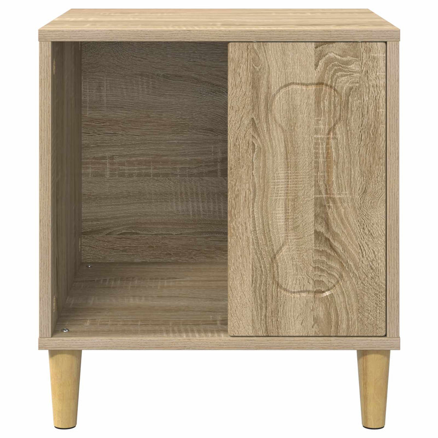 Hondenhuis Sonoma 44 X 42 X 49 Cm Bewerkt Hout Sonoma eiken