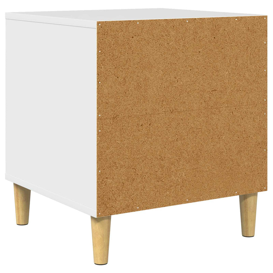 Hondenhuis Glanzend Wit 44 x 42 x 49 cm Bewerkt hout
