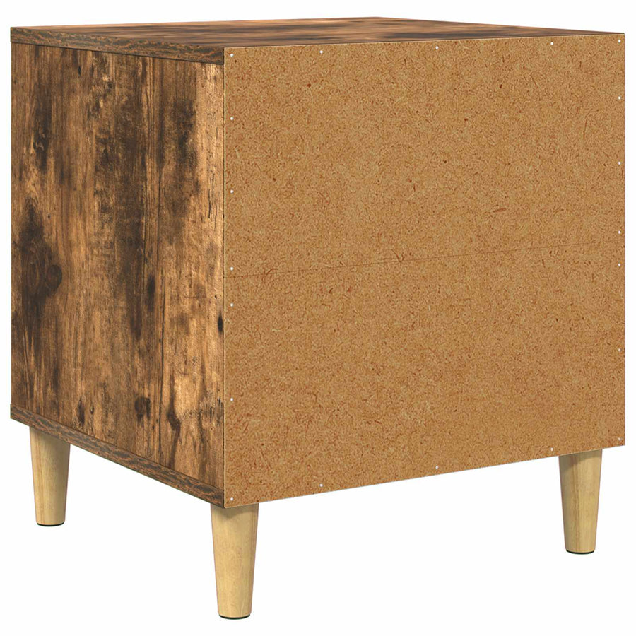 Hondenhuis 44 X 42 X 49 Cm Bewerkt Hout Gerookt eiken