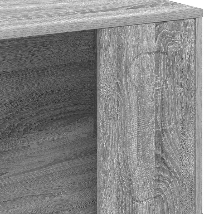 Hondenhuis 44 X 42 X 49 Cm Bewerkt Hout Grijs sonoma