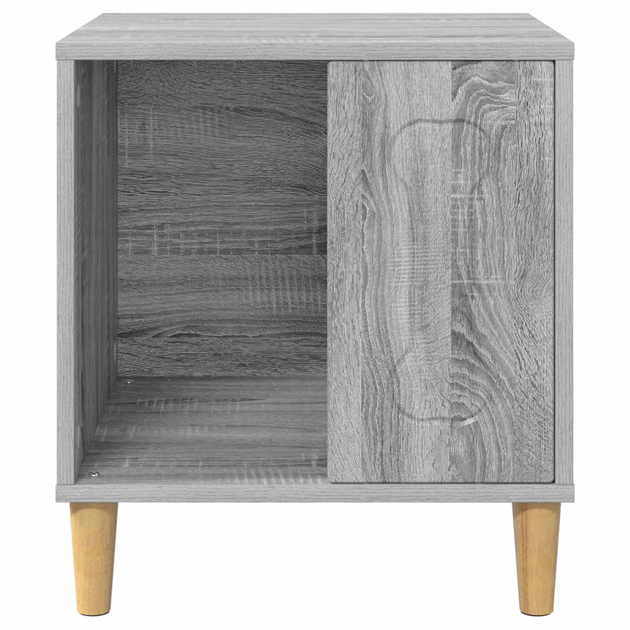 Hondenhuis 44 X 42 X 49 Cm Bewerkt Hout Grijs sonoma