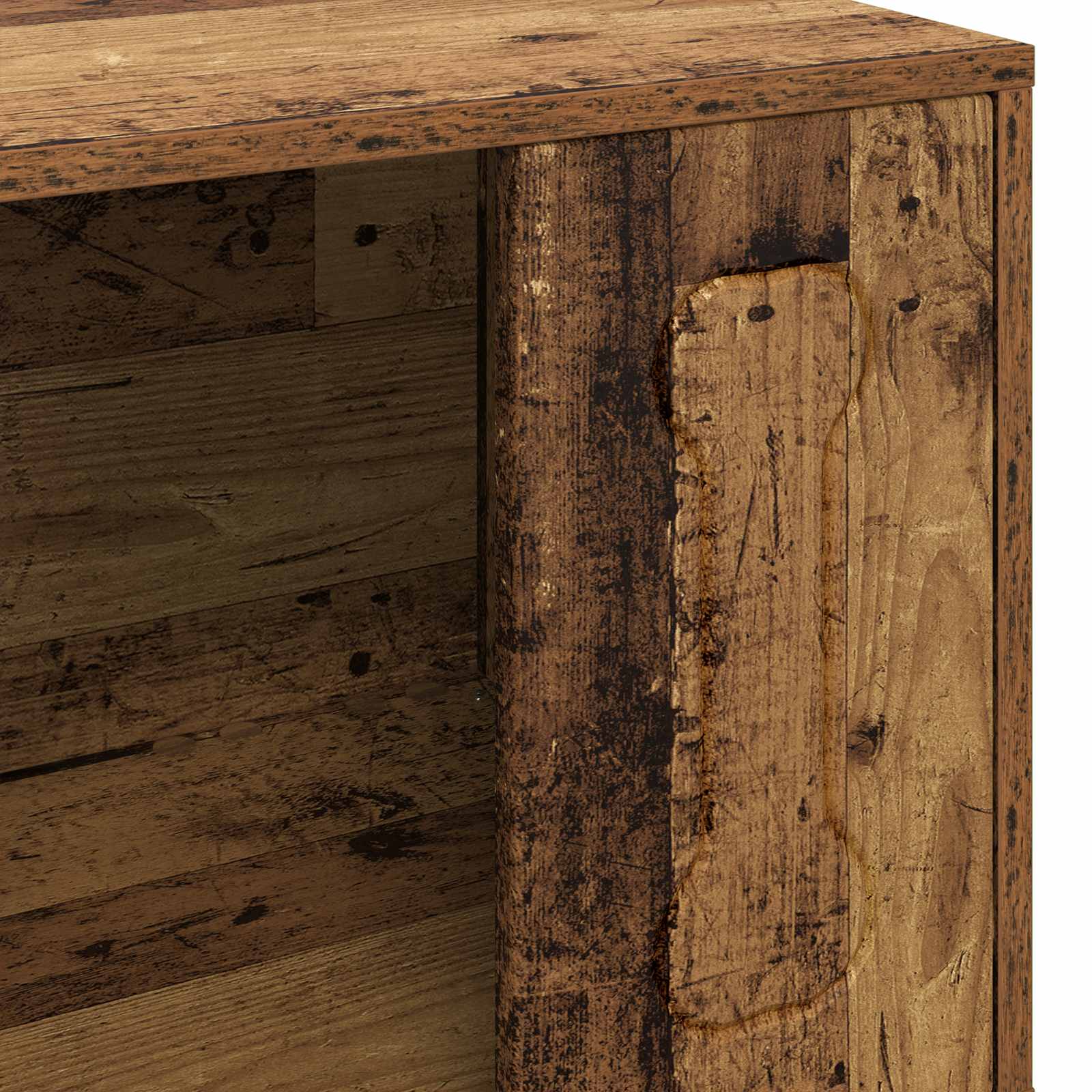 Hondenhuis Oudhout 44 x 42 x 49 cm Bewerkt hout