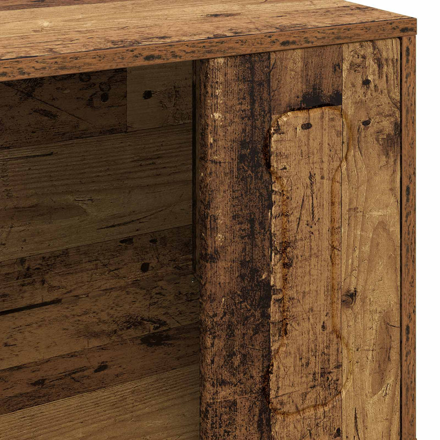 Hondenhuis Oudhout 44 x 42 x 49 cm Bewerkt hout