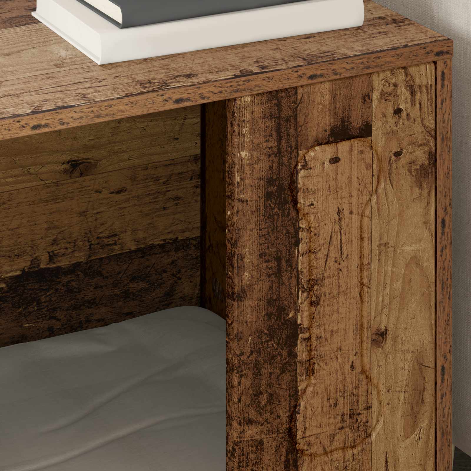 Hondenhuis Oudhout 44 x 42 x 49 cm Bewerkt hout