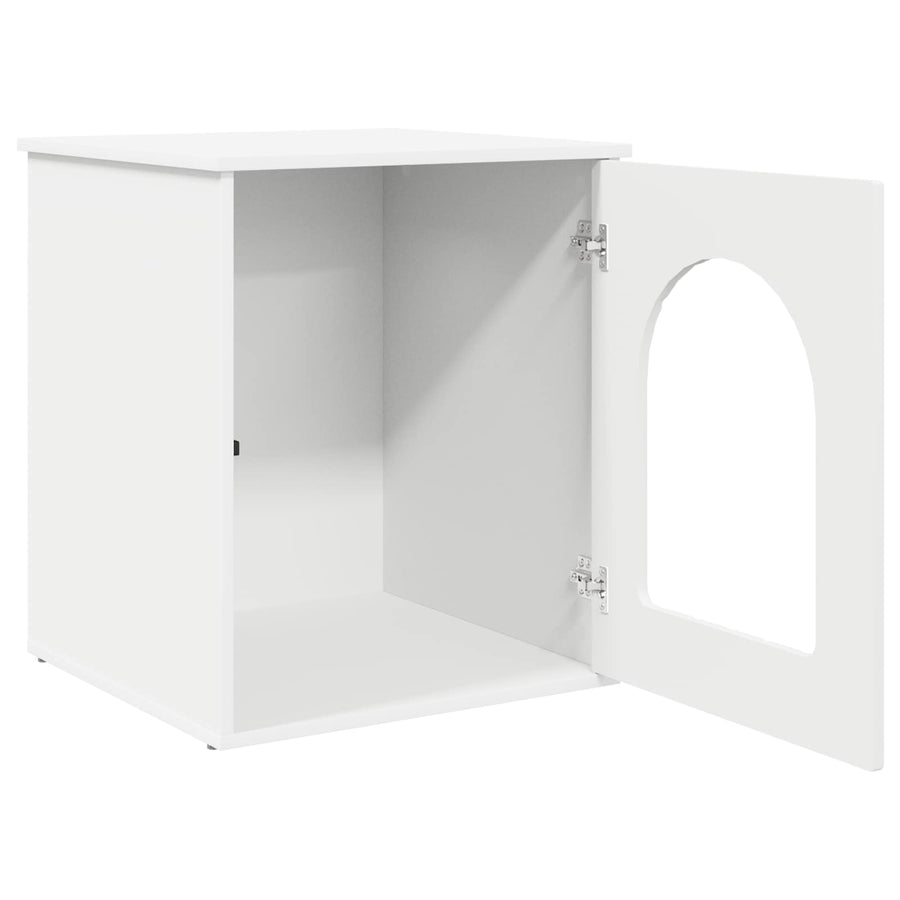 Kattenhuis 53 X 52 X 60 Cm Bewerkt Hout