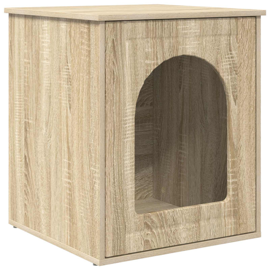 Kattenhuis Sonoma 53 x 52 x 62 cm Bewerkt hout