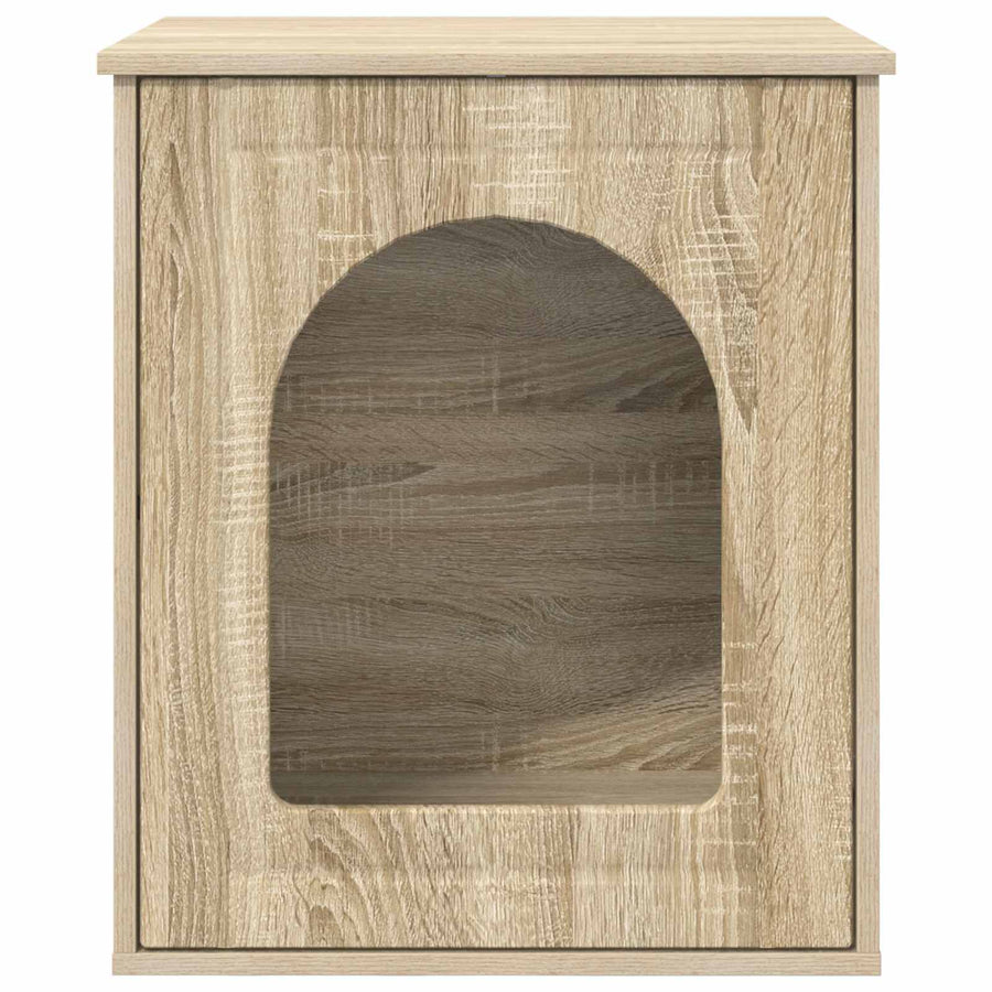 Kattenhuis Sonoma 53 x 52 x 62 cm Bewerkt hout