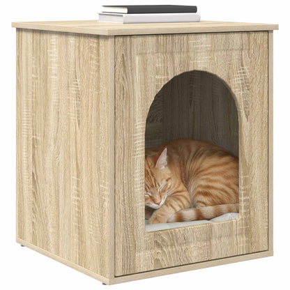 Kattenhuis Sonoma 53 x 52 x 62 cm Bewerkt hout