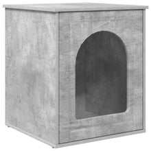 Kattenhuis Beton 53 x 52 x 62 cm Bewerkt hout