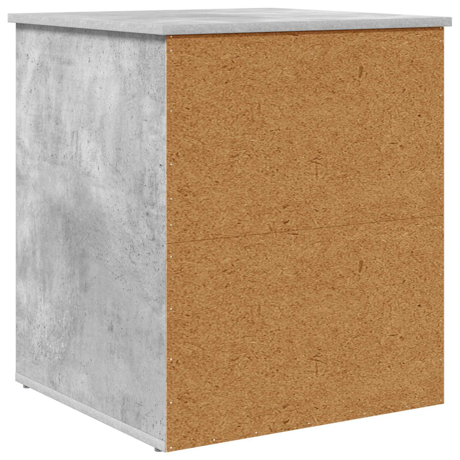 Kattenhuis Beton 53 x 52 x 62 cm Bewerkt hout