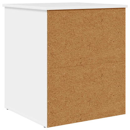 Kattenhuis Glanzend Wit 53 x 52 x 62 cm Bewerkt hout
