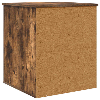 Kattenhuis Gerookt eiken 53 x 52 x 62 cm Bewerkt hout