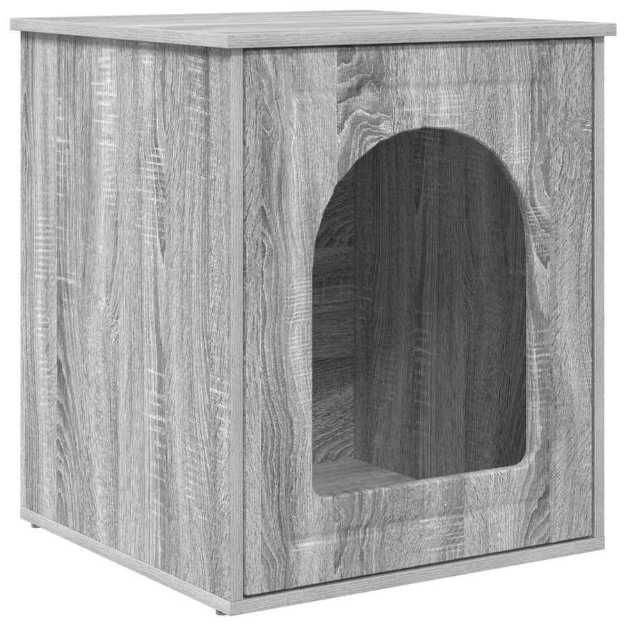 Kattenhuis Grijs Sonoma 53 x 52 x 62 cm Bewerkt hout