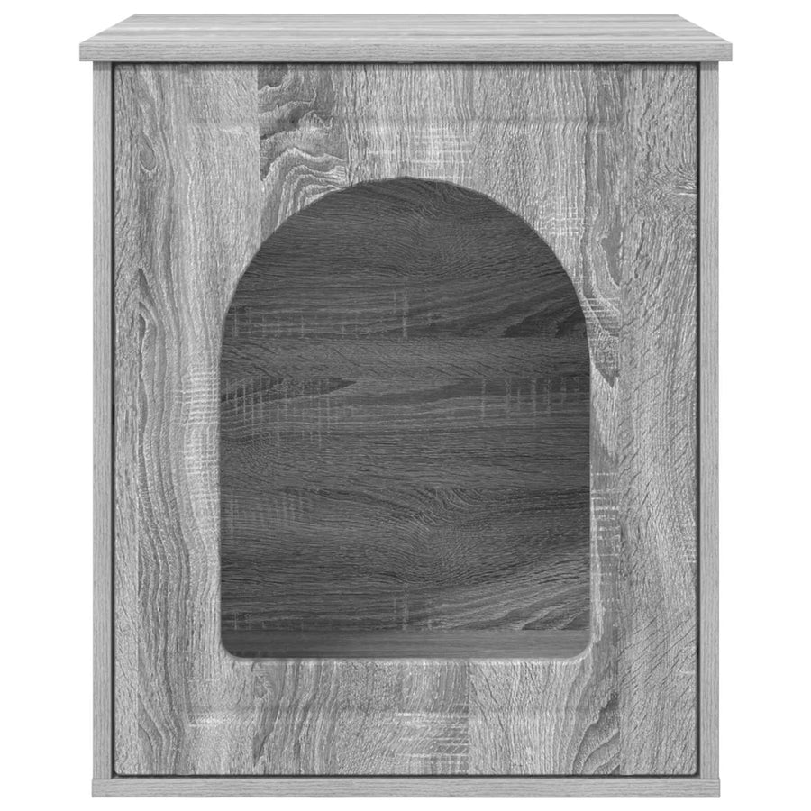 Kattenhuis Grijs Sonoma 53 x 52 x 62 cm Bewerkt hout